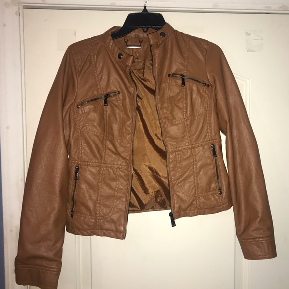 faux leather jacket - Picture 2 of 4